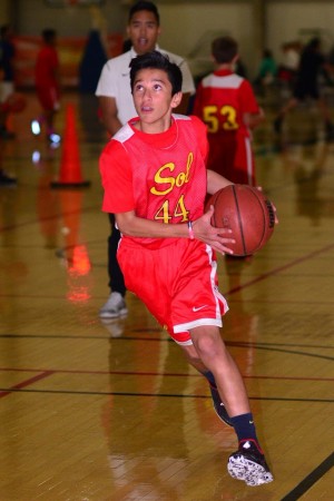 Sol youth Basketball Player