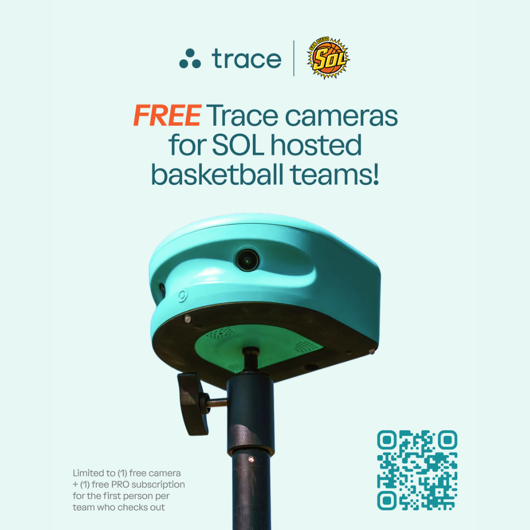 Free Trace cameras for Sol hosted basketball teams